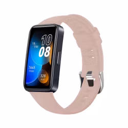 FIXED Silikonrem för Huawei Band 8/9 Rosa