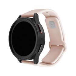 FIXED Silikonrem för Smartwatch Universal 20 mm Rosa