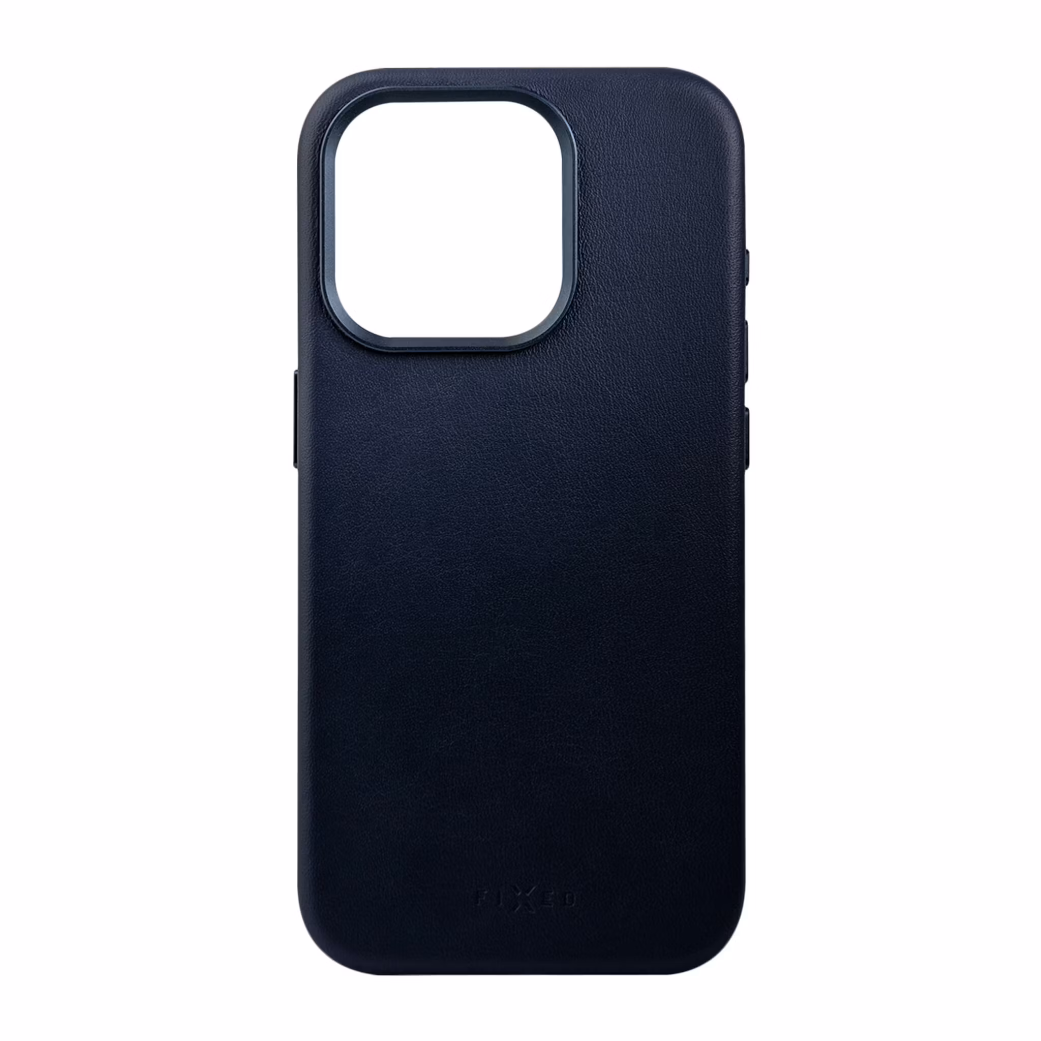 FIXED MagLeather skyddsskal iPhone 16 Pro Blå