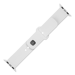 FIXED Silikonrem SET för Apple Watch 42/44/45mm Vit
