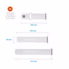 FIXED Silikonrem SET för Apple Watch 42/44/45mm Vit