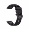 FIXED Silikonrem för Garmin QuickFit 22 mm Svart