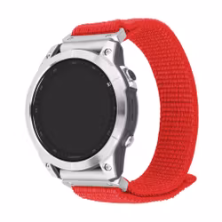 FIXED Nylonrem för Garmin QuickFit 22 mm Röd