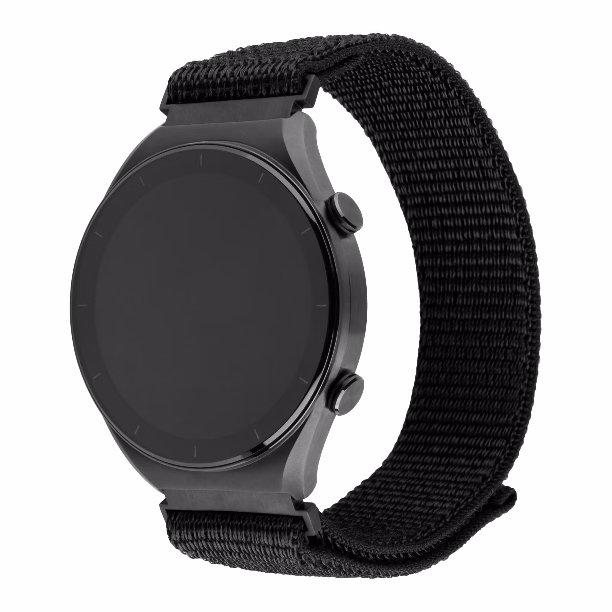 FIXED Nylonrem för Smartwatch Universal 20 mm Svart