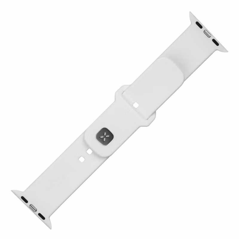 FIXED Silikonrem SET för Apple Watch 38/40/41mm Vit