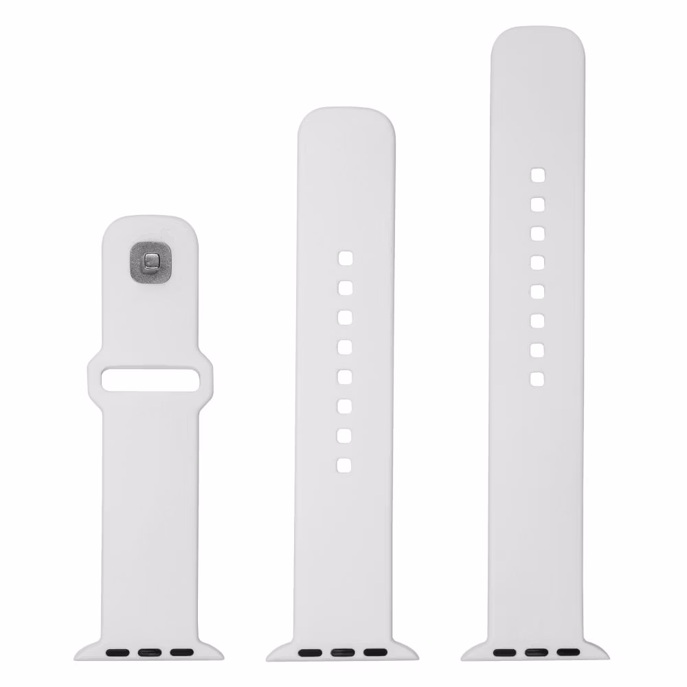 FIXED Silikonrem SET för Apple Watch 38/40/41mm Vit