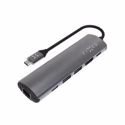 FIXED HubPro 6 i 1 Multiport USB-C Hub 4K/6OHz Rymdgrå