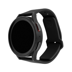 FIXED Silikonrem för Smartwatch Universal 22 mm Svart