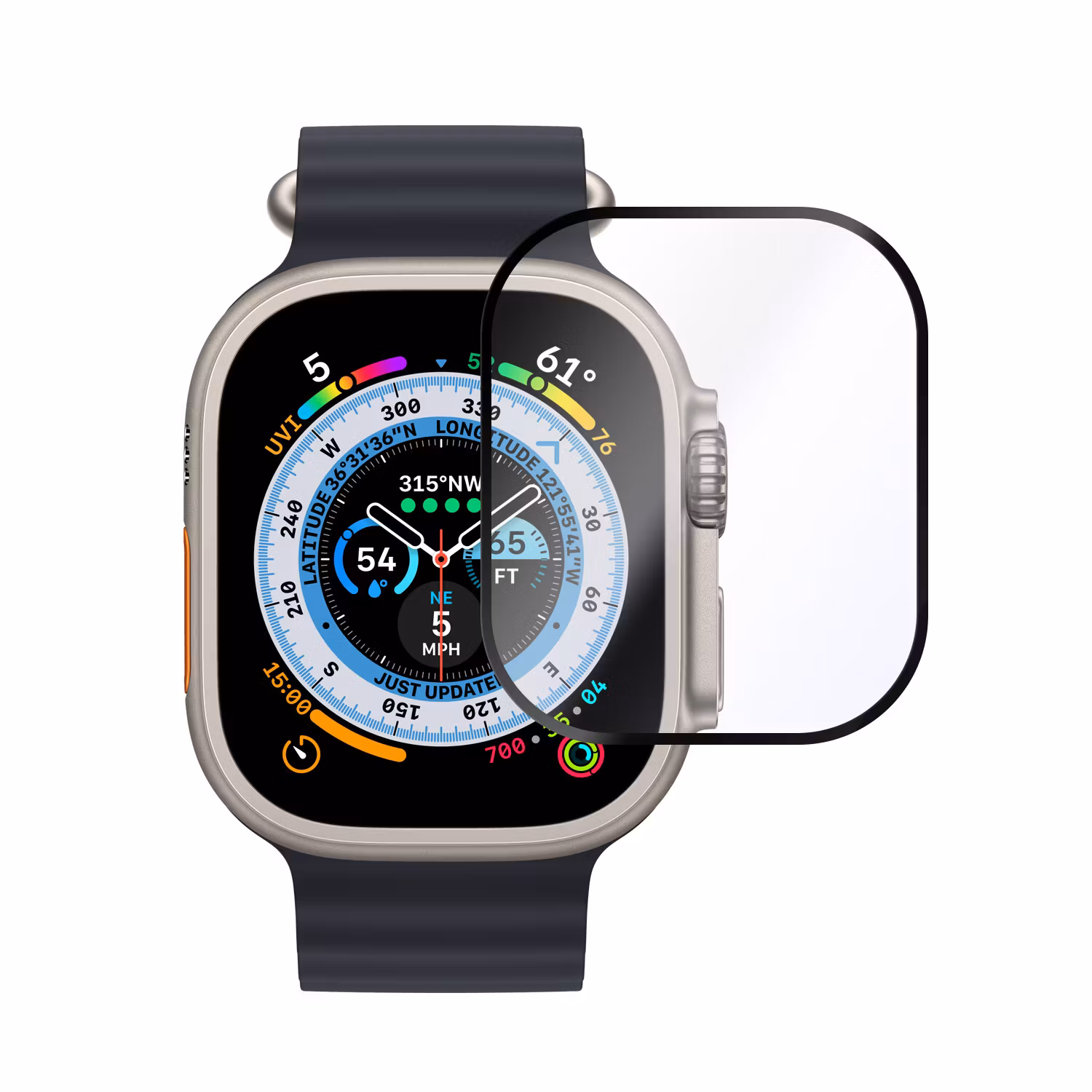 FIXED ARMOR Skyddsglas Apple Watch Ultra 49mm