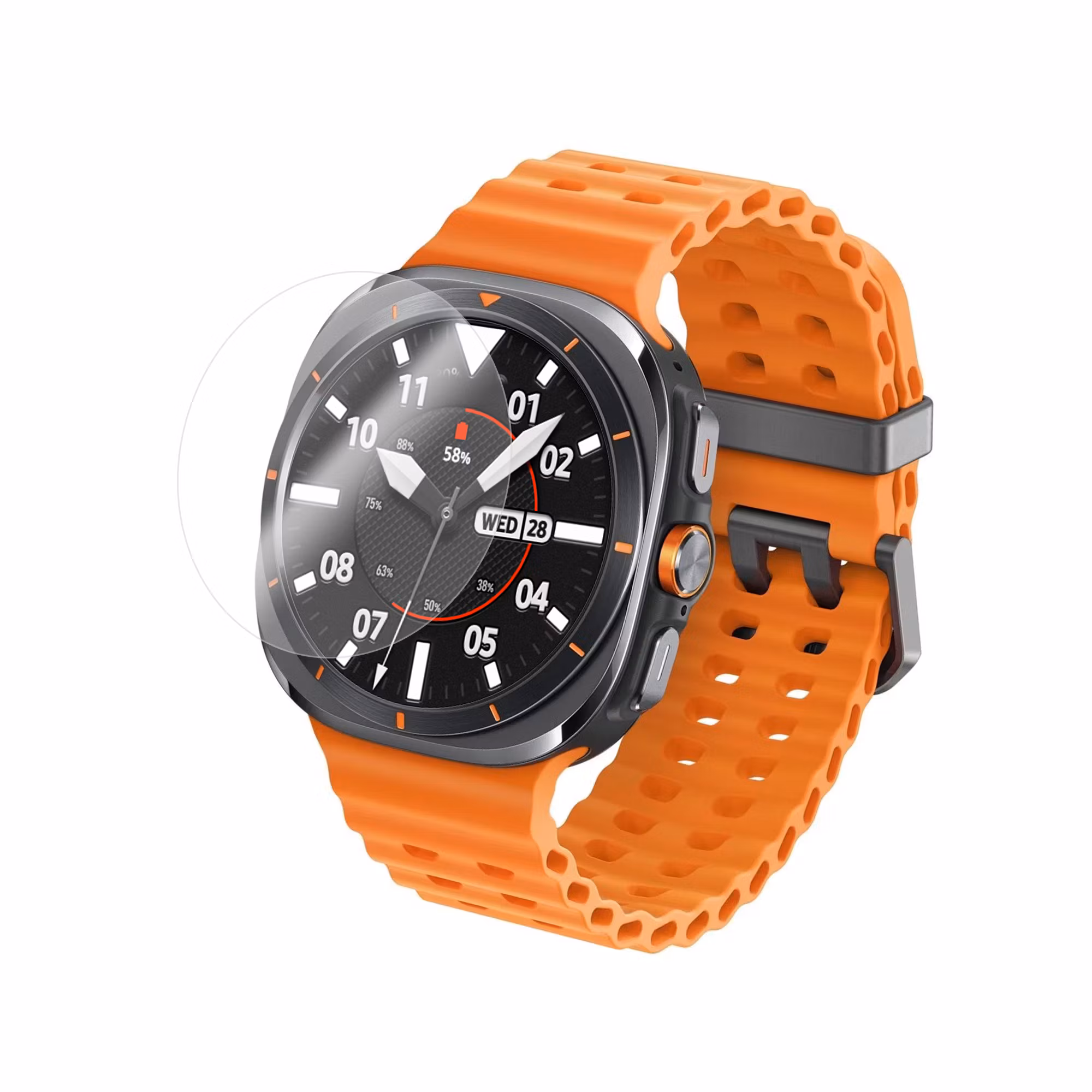 FIXED 2-Pack Skyddsglas Samsung Galaxy Watch Ultra 47mm