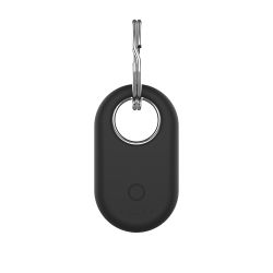 FIXED Silky Galaxy SmartTag2 Nyckelring Fodral Svart