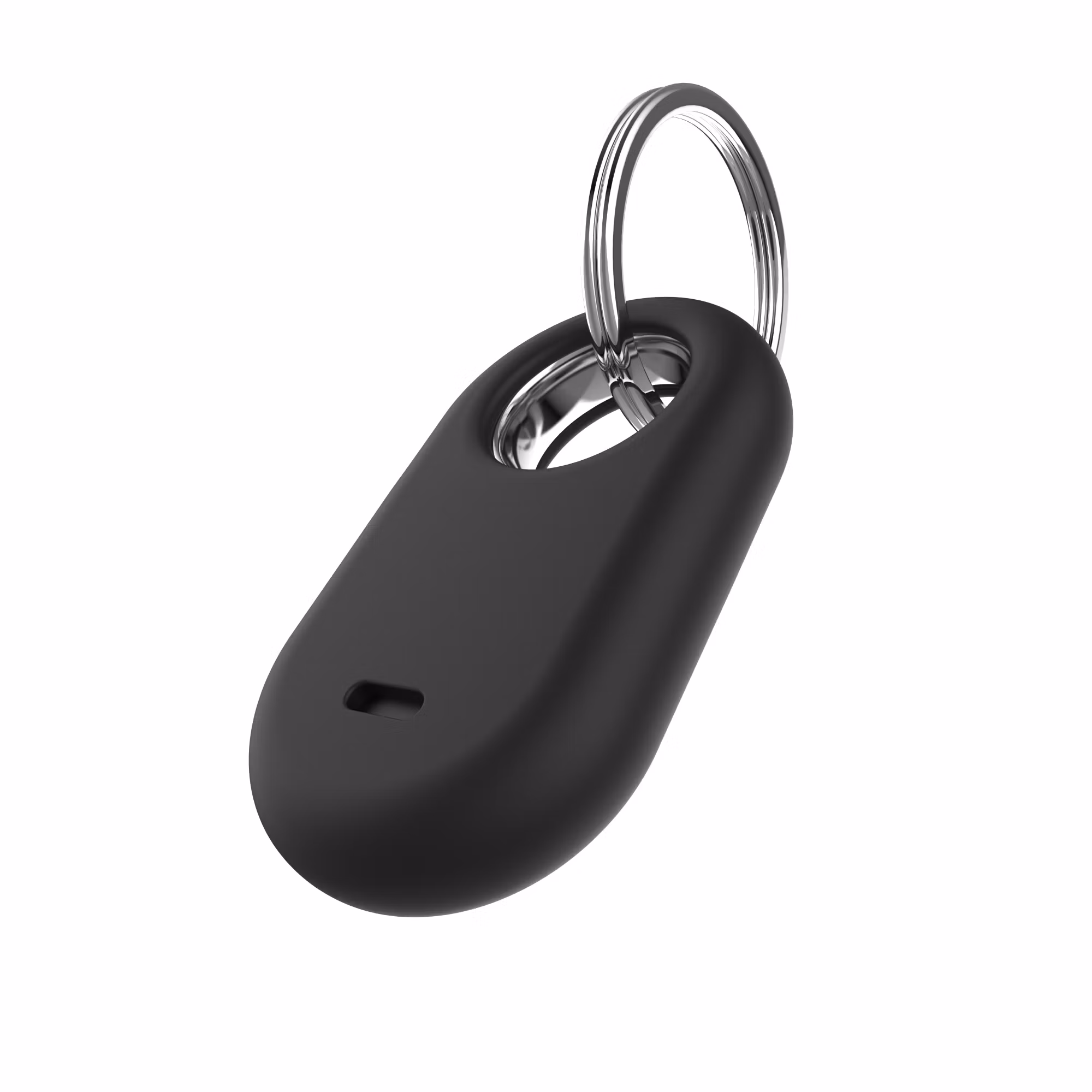 FIXED Silky Galaxy SmartTag2 Nyckelring Fodral Svart