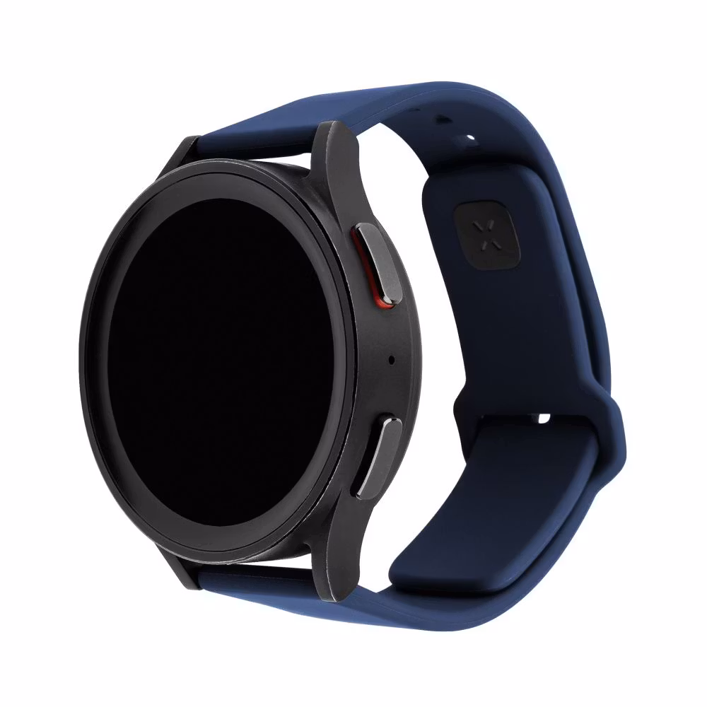 FIXED Silikonrem för Smartwatch Universal 22 mm Blå
