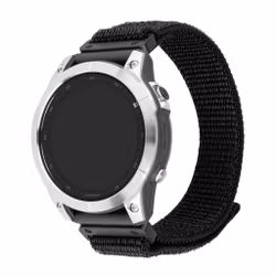 FIXED Nylonrem för Garmin QuickFit 22 mm Svart