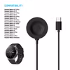 FIXED USB-C Laddningskabel Huawei Watch GT-serien Svart