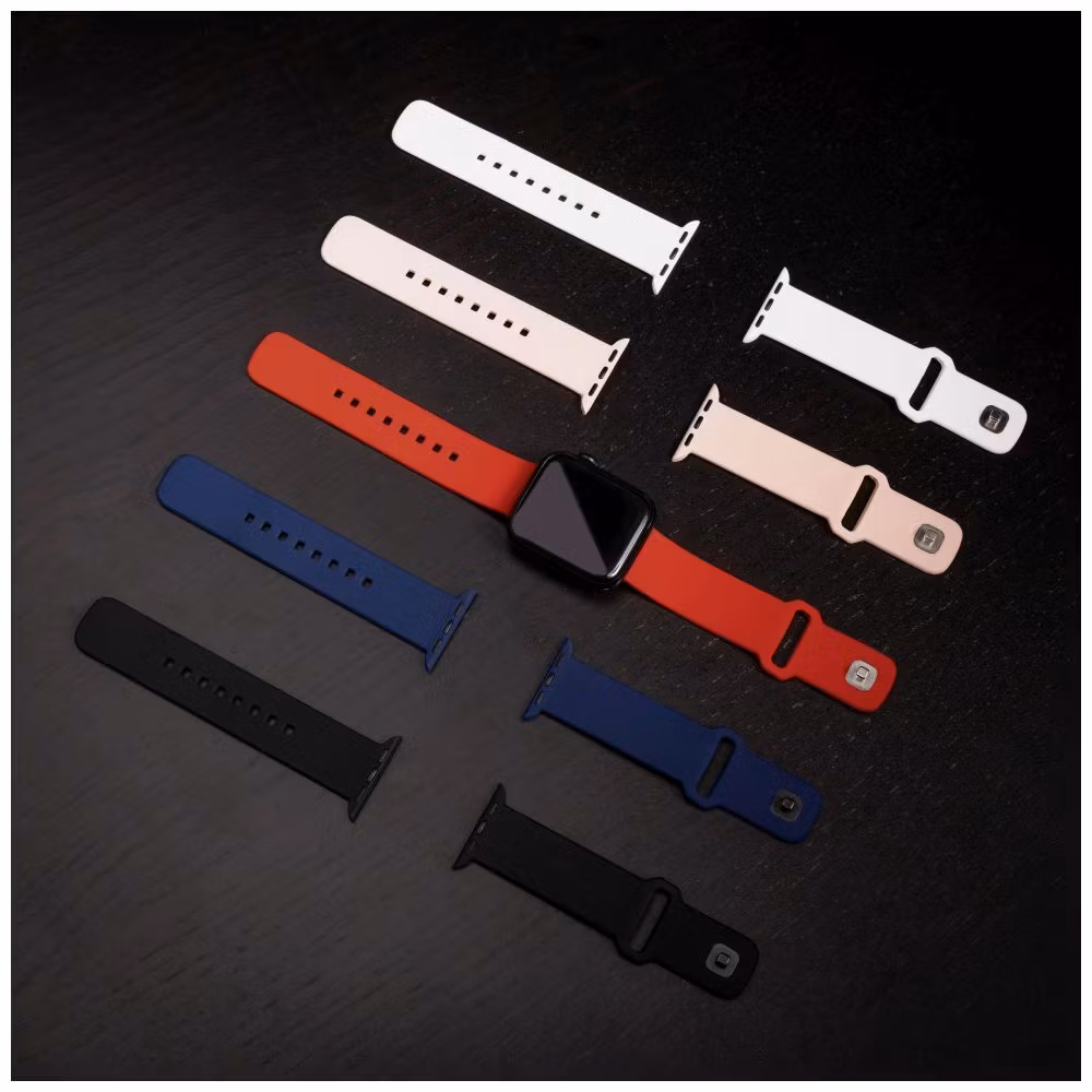 FIXED Silikonrem SET för Apple Watch 38/40/41mm Blå