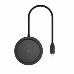 FIXED MagHub 7 i 1 USB-C HUB 4K & trådlös laddning Svart