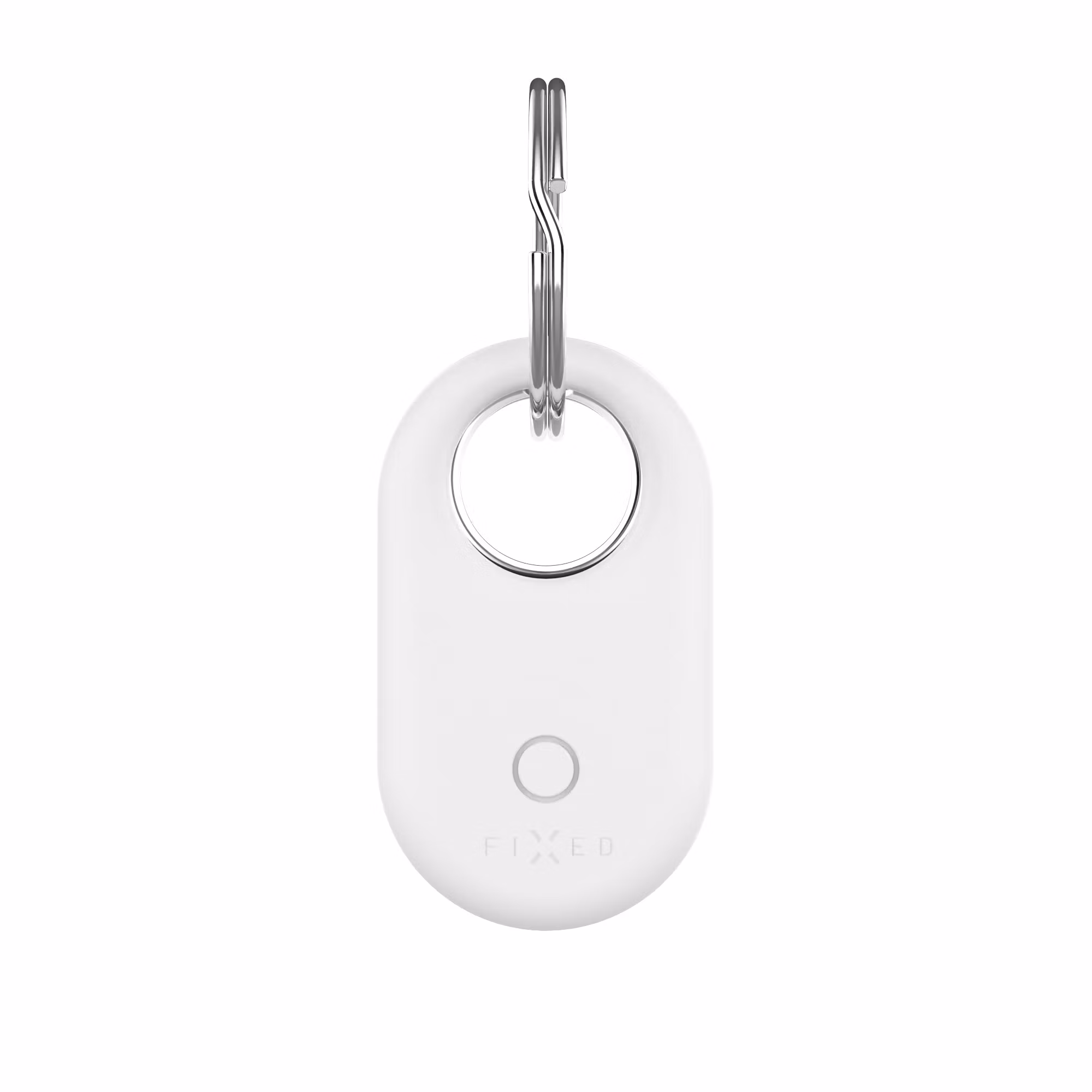 FIXED Silky Galaxy SmartTag2 Nyckelring Fodral Vit