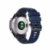 FIXED Silikonrem för Garmin QuickFit 22 mm Mörkblå