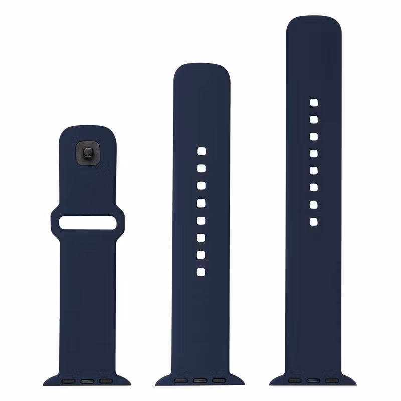 FIXED Silikonrem SET för Apple Watch Ultra-2/49mm Blå