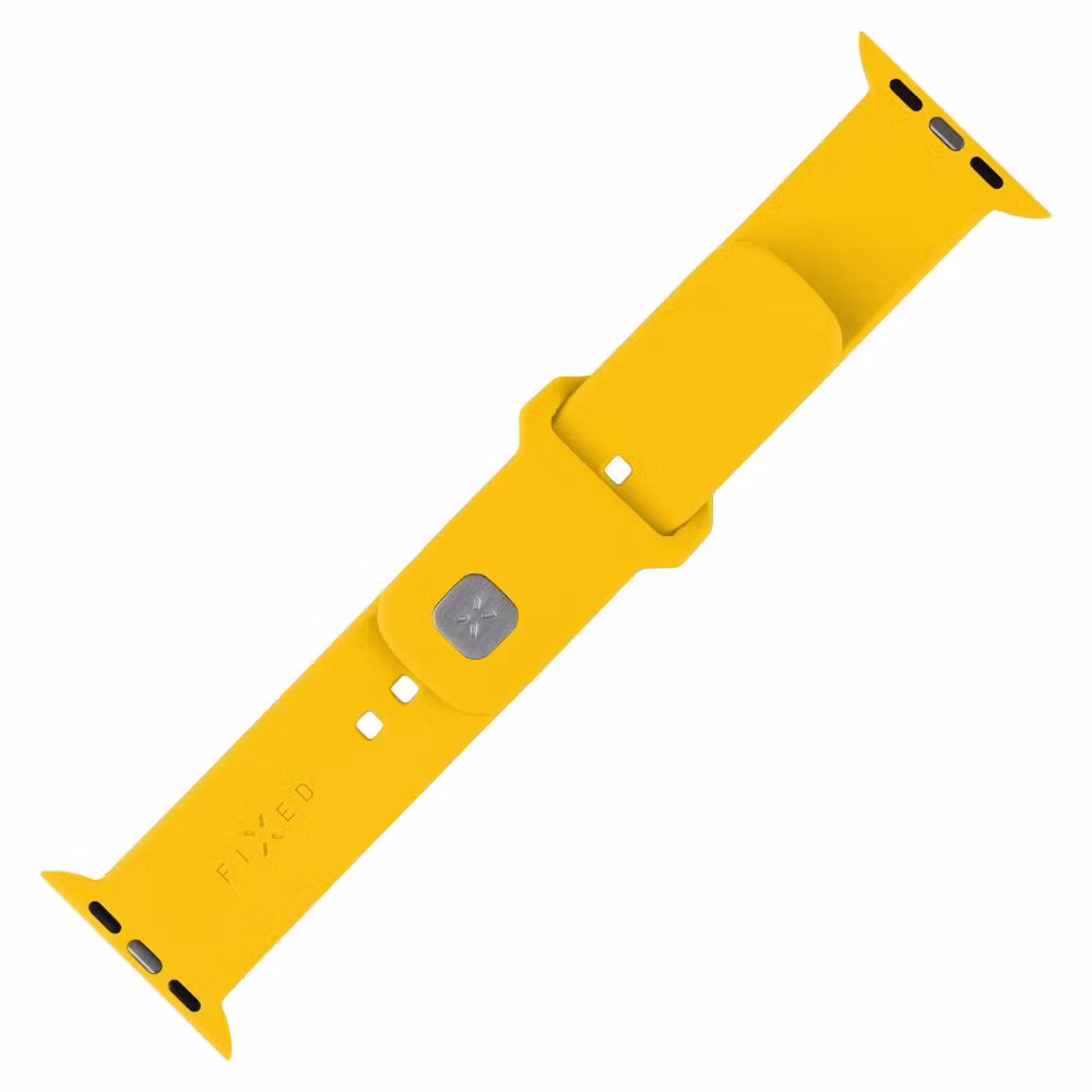 FIXED Sportig silikonrem SET för Apple Watch 38/40/41mm Gul