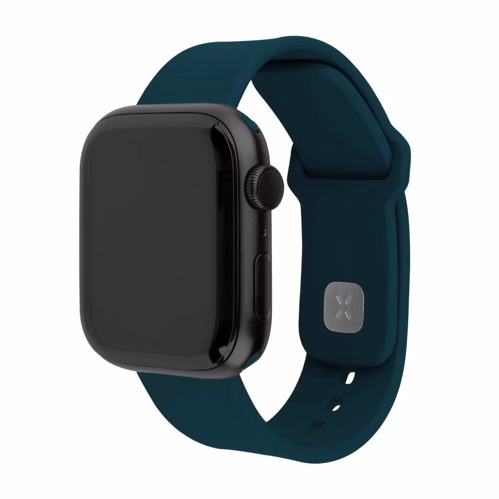 FIXED Sportig silikonrem SET för Apple Watch 38/40/41mm Mörkgrön