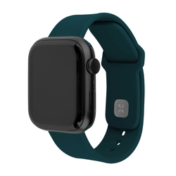 FIXED Sportig silikonrem SET för Apple Watch 38/40/41mm Mörkgrön