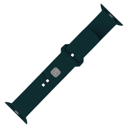 FIXED Sportig silikonrem SET för Apple Watch 38/40/41mm Mörkgrön