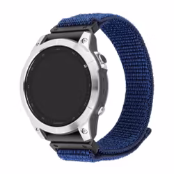 FIXED Nylonrem för Garmin QuickFit 26mm Mörkblå