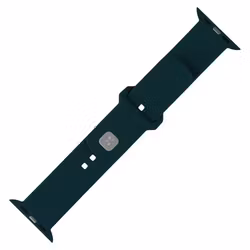 FIXED Sportig silikonrem SET för Apple Watch 42/44/45/46mm Mörkgrön