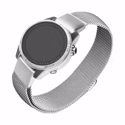 FIXED Mesh metallrem för Garmin QuickFit 20mm Silver
