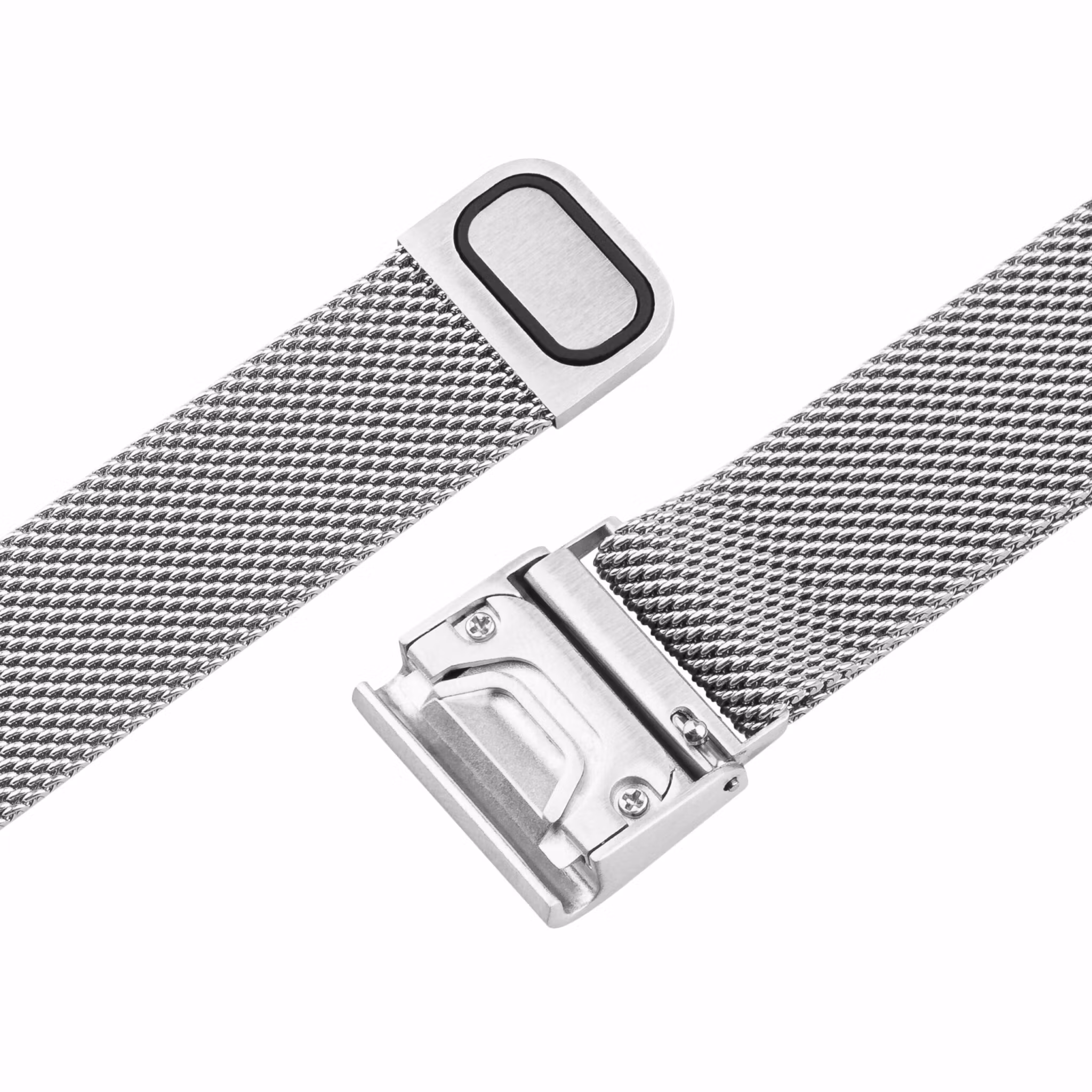 FIXED Mesh metallrem för Garmin QuickFit 20mm Silver
