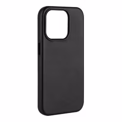 FIXED MagLeather skyddsskal iPhone 16 Pro Max Svart
