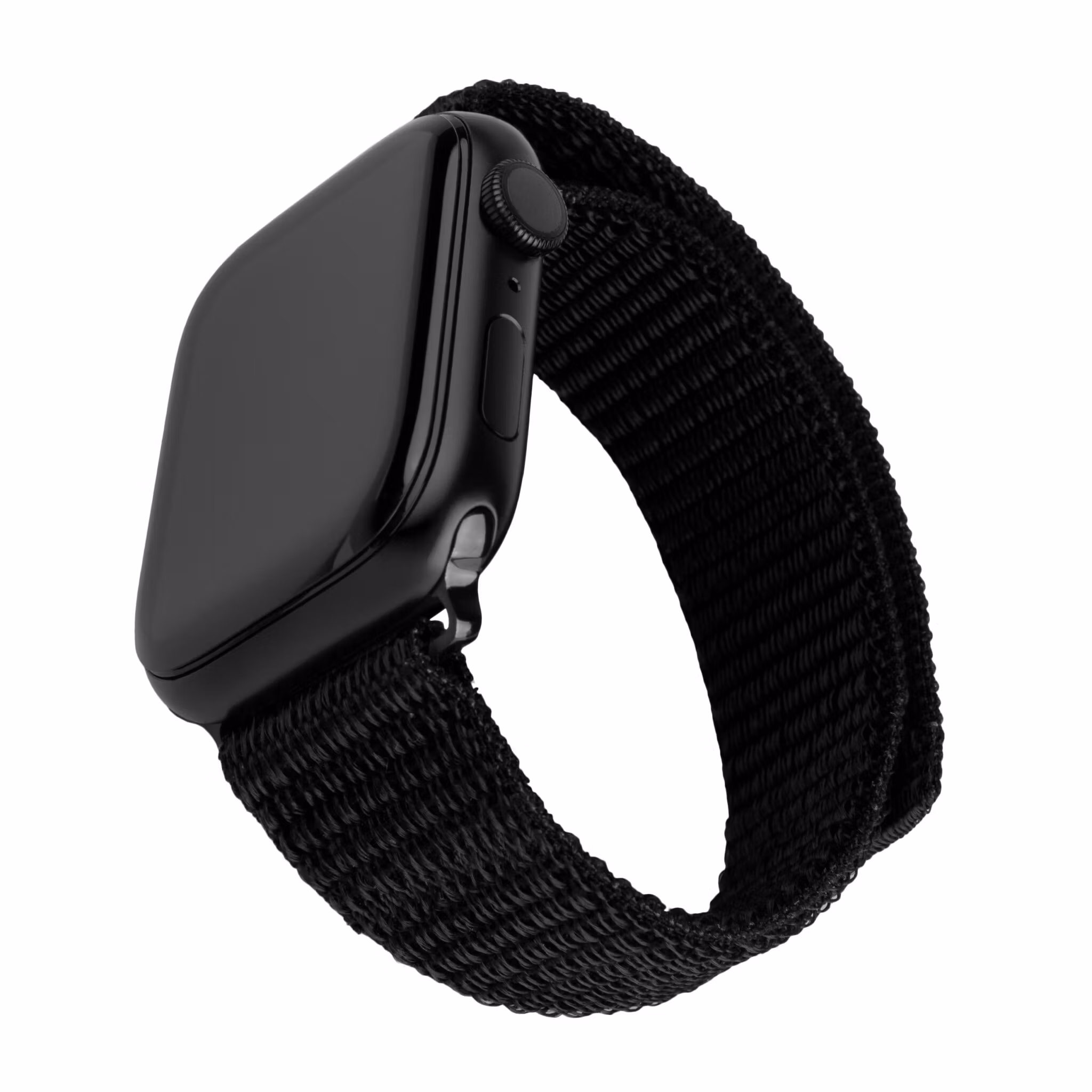 FIXED Nylonrem för Apple Watch 38/40/41mm Svart