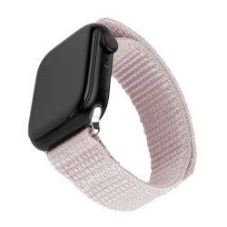 FIXED Nylonrem för Apple Watch 42/44/45mm Rosa Guld
