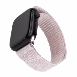 FIXED Nylonrem för Apple Watch 42/44/45mm Rosa Guld