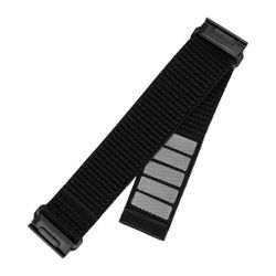 FIXED Nylonrem för Garmin QuickFit 26mm Svart