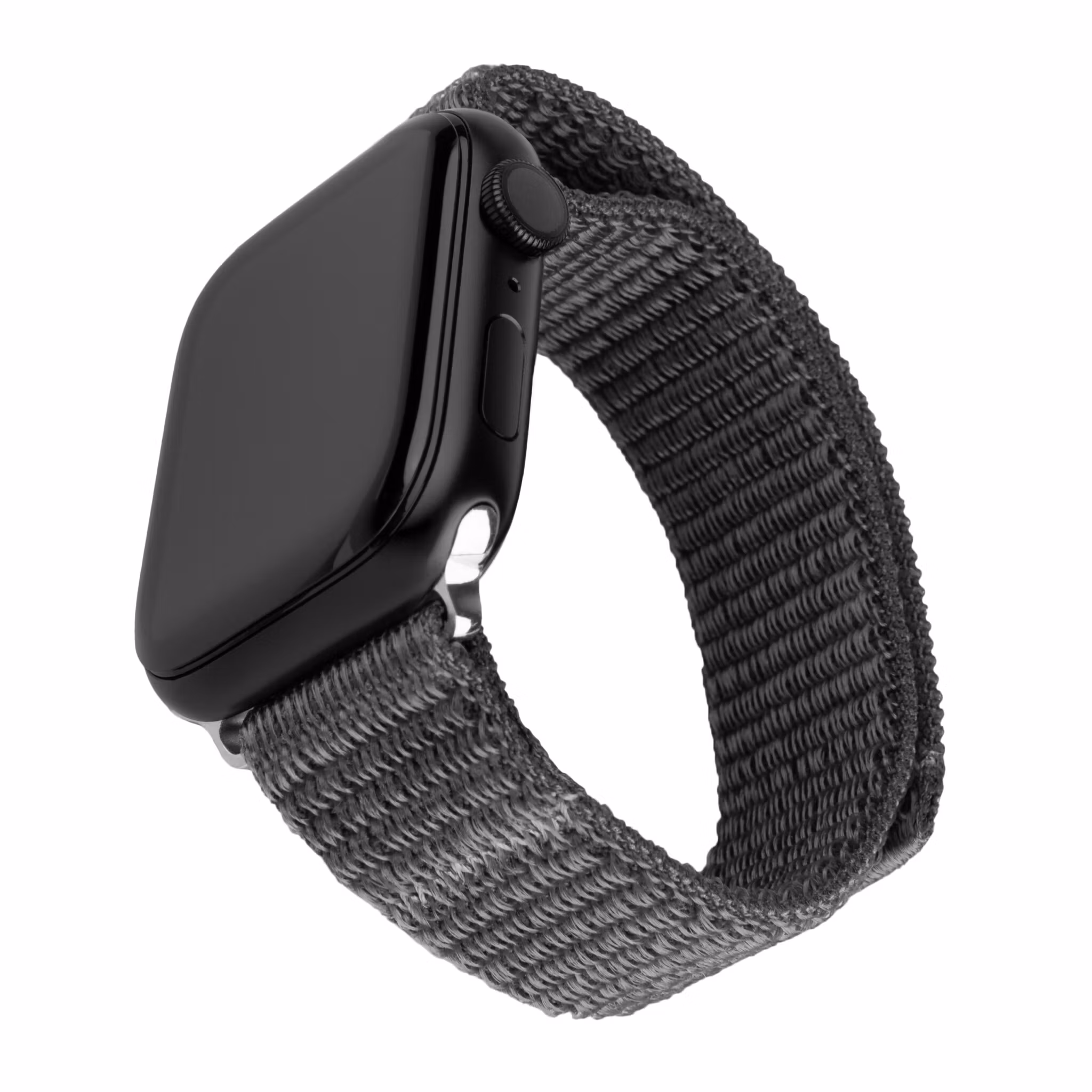 FIXED Nylonrem för Apple Watch 38/40/41mm Mörkgrå