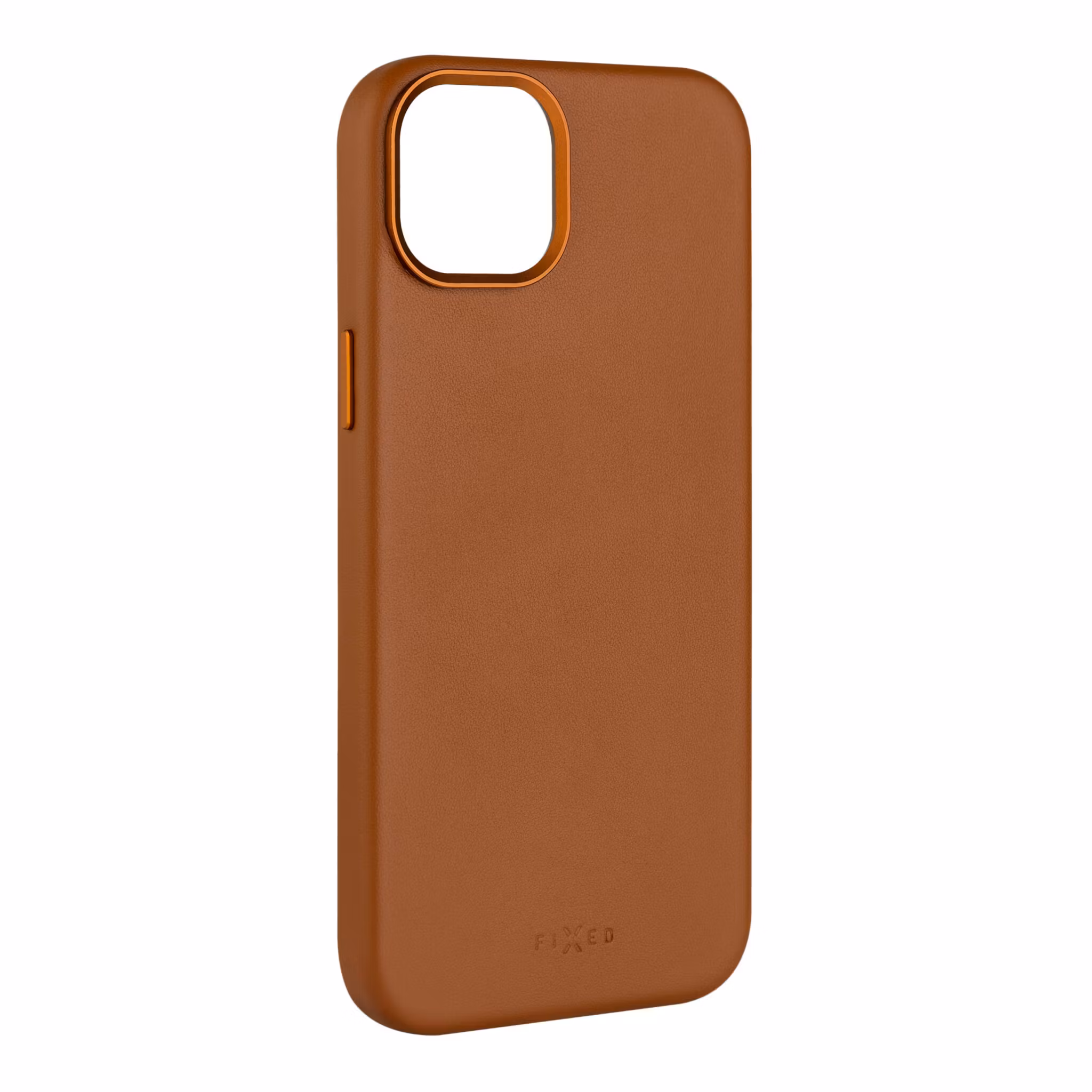 FIXED MagLeather skyddsskal iPhone 16 Brun