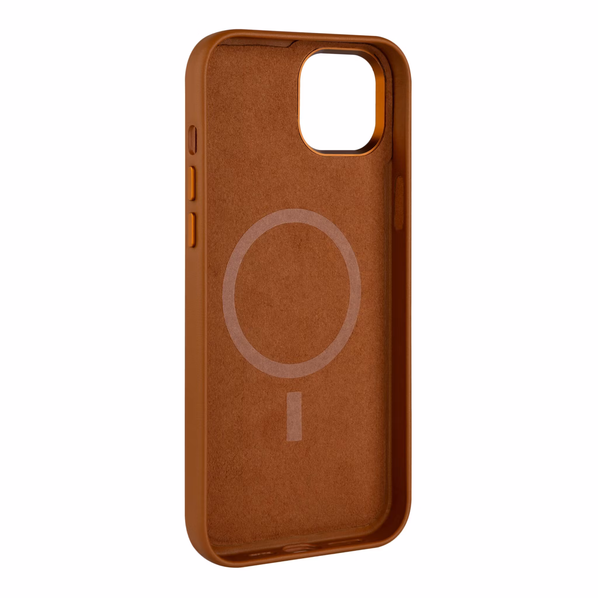 FIXED MagLeather skyddsskal iPhone 16 Brun