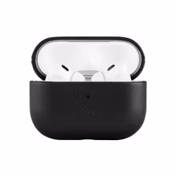 FIXED Äkta läderfodral för Airpods 3 Svart