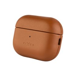 FIXED Äkta läderfodral för Airpods 3 Brun
