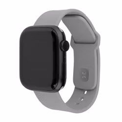 FIXED Sportig silikonrem SET för Apple Watch 42/44/45/46mm Ljusgrå