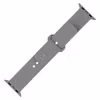 FIXED Sportig silikonrem SET för Apple Watch 42/44/45/46mm Ljusgrå