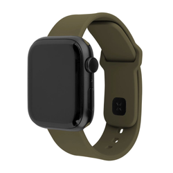 FIXED Sportig silikonrem SET för Apple Watch 38/40/41mm Oliv