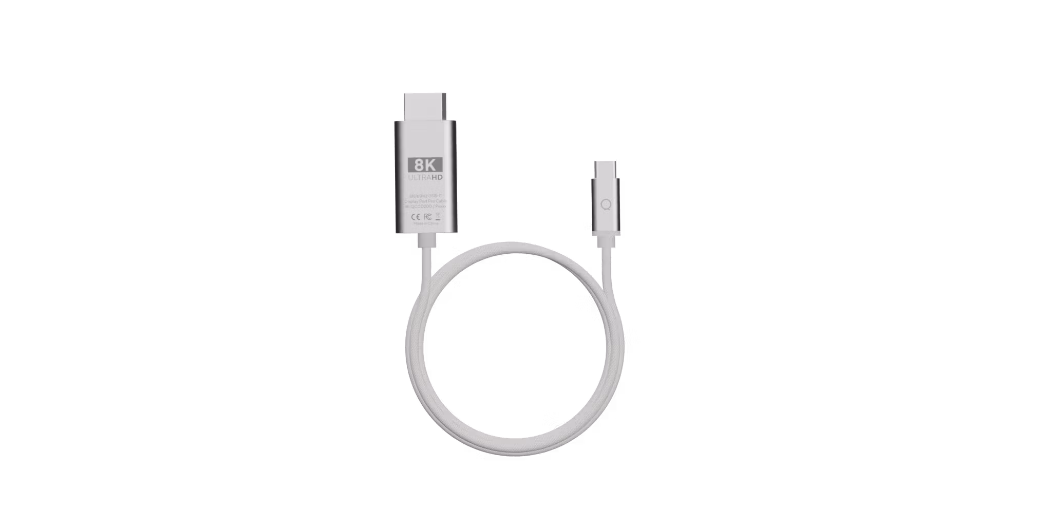 Linq Display Port 8K/60Hz kabel 2m Svart