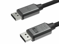 Linq Display Port 8K/60Hz kabel 2m Svart