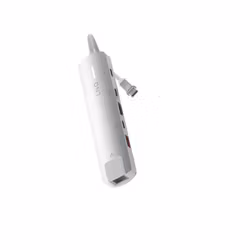 Linq 6in1 PRO 140W USB-C Multiport Hub Aluminiumgrå