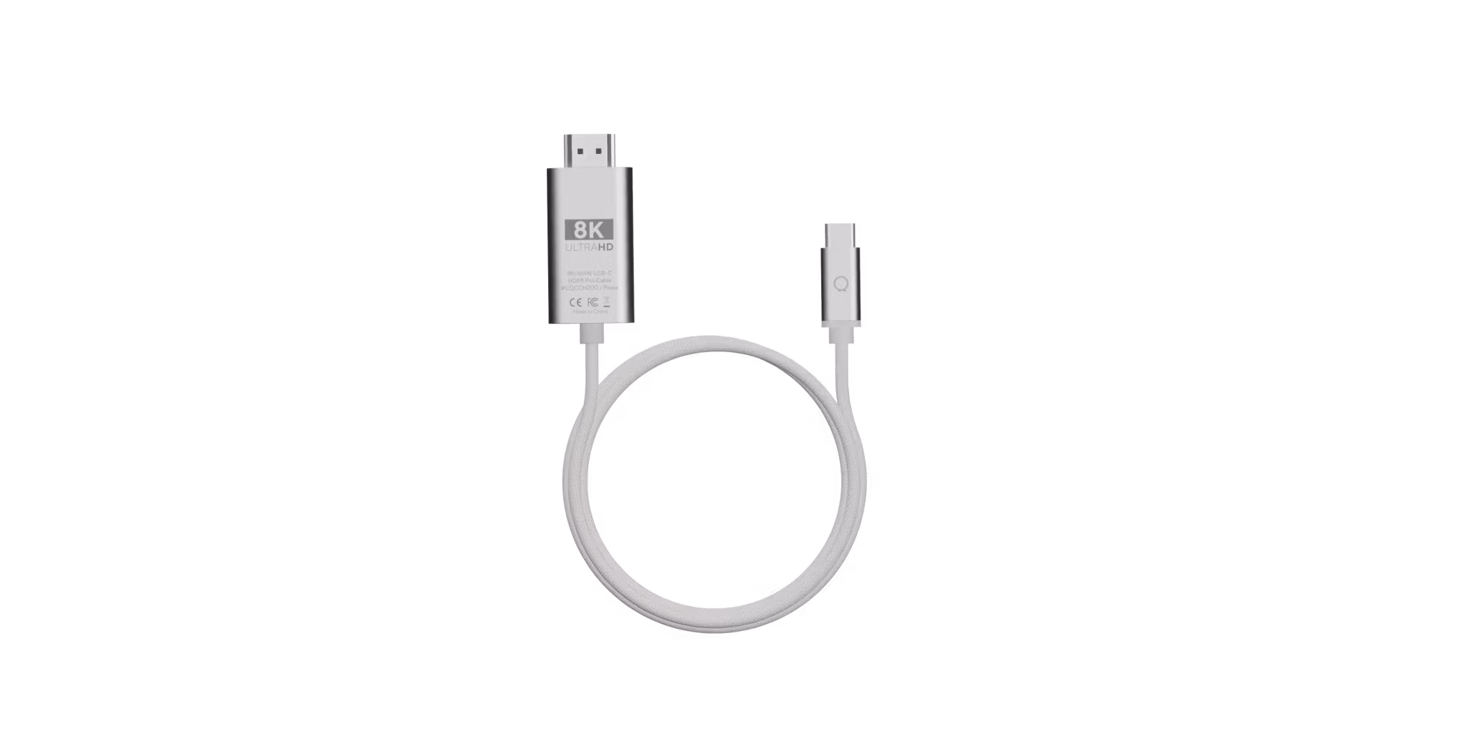 Linq USB-C till HDMI 8K/60Hz Adapterkabel 2m Svart
