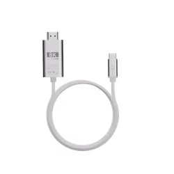 Linq USB-C till HDMI 8K/60Hz Adapterkabel 2m Svart